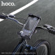 Вело/Мото тримач для телефона HOCO H82 Vista bicycle Motorcycle Universal holder Black Metal Gray (6942007647922)