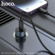 Автомобільний зарядний пристрій HOCO Z57 Glorious single-port PD30W car charger set (C to iP) Metal Gray (6942007633062)