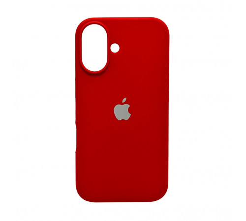 Чохол для смартфона Silicone Full Case AA Open Cam for Apple iPhone 16 20,China Red (FullOpenAAi16-20)