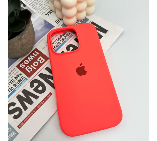 Чохол для смартфона Silicone Full Case AA Open Cam for Apple iPhone 16 Pro 43,Berry Red (FullOpenAAi16P-43)