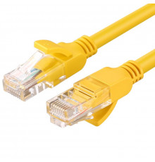 Мережевий кабель UGREEN Cat 5e U/UTP Lan Cable 1m (Yellow) (UGR-11230)