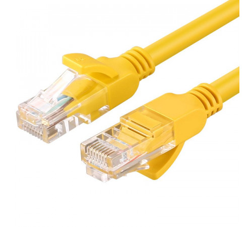 Мережевий кабель UGREEN Cat 5e U/UTP Lan Cable 1m (Yellow) (UGR-11230)