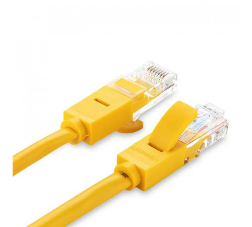Мережевий кабель UGREEN Cat 5e U/UTP Lan Cable 1m (Yellow) (UGR-11230)