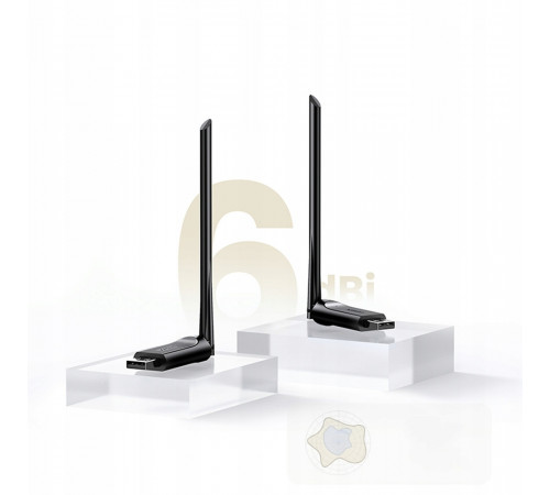 WI-FI-адаптер UGREEN CM496 AC650 High-Gain Dual Band Wireless USB Adapter(UGR-90339) (UGR-90339)