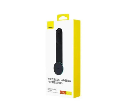 Автотримач для телефона з БЗП Baseus C02 Pro Series Magnetic Wireless Charging Car Mount Cluster Black (C40156000111-00)