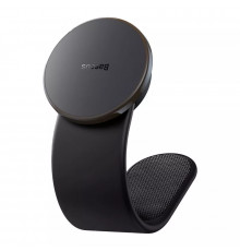 Автотримач для телефона з БЗП Baseus C02 Pro Series Magnetic Wireless Charging Car Mount Cluster Black (C40156000111-00)