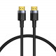 Кабель Baseus Cafule 4KHDMI Male To 4KHDMI Male Adapter Cable 1m Black (CADKLF-E01)