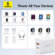 Мережевий зарядний пристрій Baseus Cube Fast Charger C+U 30W EU Moon White (P10111404213-00)