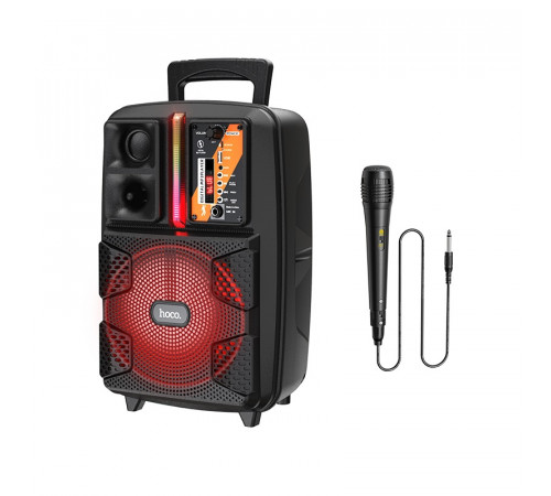 Портативна колонка HOCO BS37 Dancer outdoor wireless speaker, 10W, Black (6931474727602)