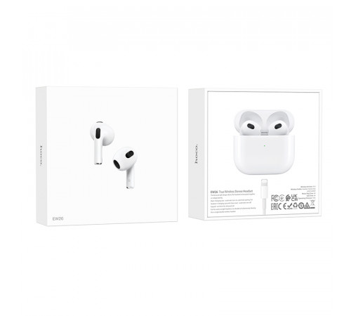 Бездротові навушники TWS HOCO EW26 White (6931474779236)