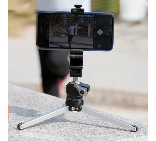 Тримач для телефону Ulanzi Vijim Iron Man II Phone Tripod Mount black (UV-0849 ST-02S) (0849)