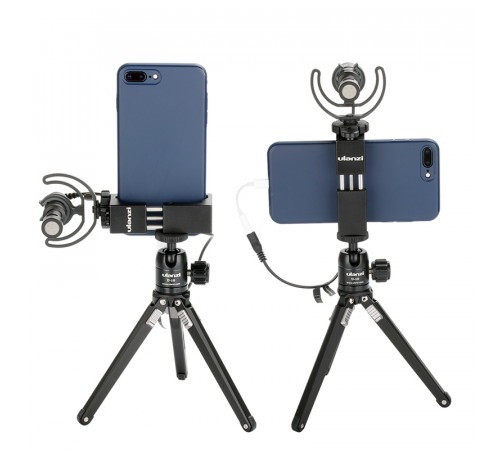 Тримач для телефону Ulanzi Vijim Iron Man II Phone Tripod Mount black (UV-0849 ST-02S) (0849)