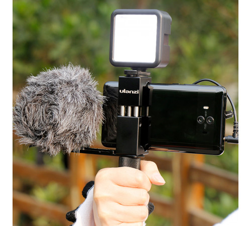 Тримач для телефону Ulanzi Vijim Iron Man II Phone Tripod Mount black (UV-0849 ST-02S) (0849)