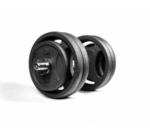 Гантель разборная RN-Sport 26 кг металл (RN_QTR26)