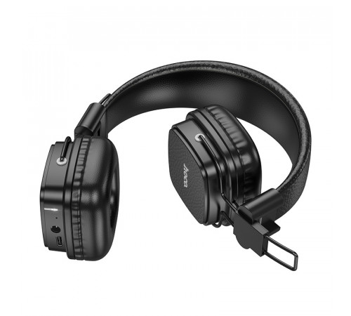 Бездротові накладні навушники HOCO W56 Earl BT headphones Black (6942007633321)