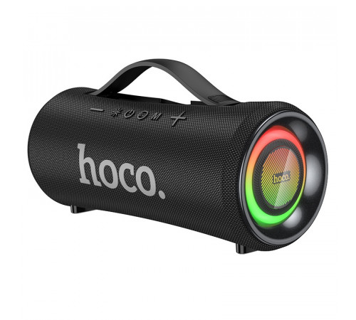 Портативна колонка HOCO HA10 Oleada outdoor BT speaker, 20W*2, Black (6942007635608)