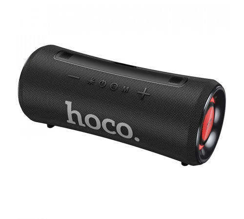 Портативна колонка HOCO HA10 Oleada outdoor BT speaker, 20W*2, Black (6942007635608)