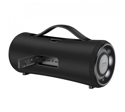 Портативна колонка HOCO HA10 Oleada outdoor BT speaker, 20W*2, Black (6942007635608)