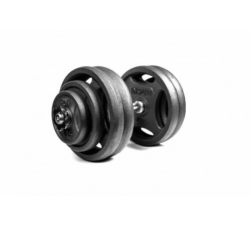 Гантель разборная RN-Sport 28 кг металлическая (RN_QTR28)