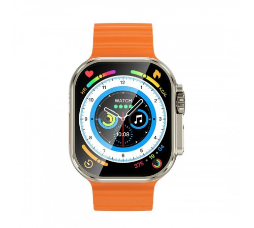 Смарт-годинник HOCO Y23 Ultra 51mm. 300 mAh. IP 67 Smart sports watch(call version) Titanium gold (6942007634908)