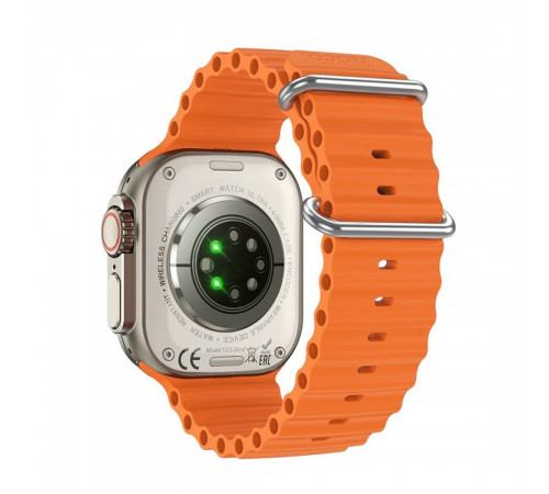 Смарт-годинник HOCO Y23 Ultra 51mm. 300 mAh. IP 67 Smart sports watch(call version) Titanium gold (6942007634908)