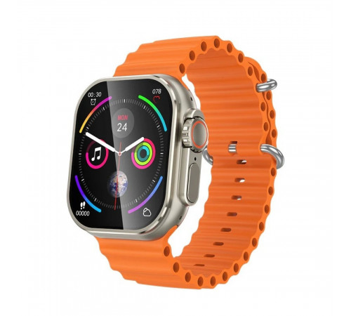 Смарт-годинник HOCO Y23 Ultra 51mm. 300 mAh. IP 67 Smart sports watch(call version) Titanium gold (6942007634908)