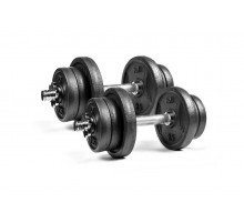 Металлические наборные гантели 2 по 11 кг RN-Sport