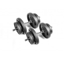 Гантели разборные RN-Sport 2 по 21 кг металлические