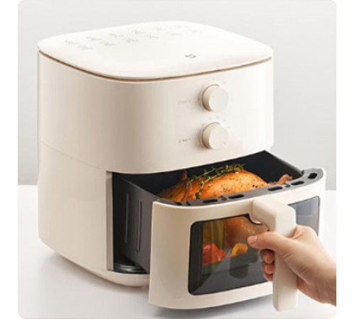 Мультипіч (аерогриль) Xiaomi Mi Home Air Fryer N1 5L (MAF11) White (Китайська вилка) (MAF11)