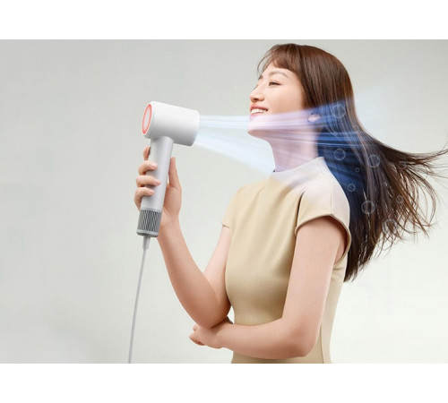 Фен Xiaomi Mijia High Speed Hair Dryer H501 SE White + (перехідник на EU розетку) (GSH509LFW)