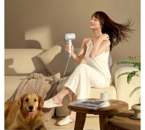 Фен Xiaomi MiJia Hair Dryer H501 SE Blue + (перехідник на EU розетку) (GSH509LFBL)