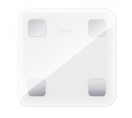 Ваги підлогові HOCO HI21 Smart body fat scale White (6942007624121)