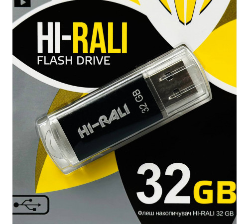 USB флеш Hi-Rali 32Gb Rocket USB2.0