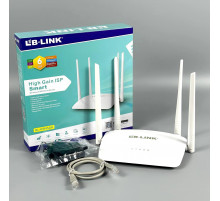 Wi-Fi роутер LB-Link BL-WR450H 2.4GHz 300Mbps 2LAN+1WAN