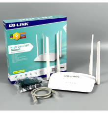 Wi-Fi роутер LB-Link BL-WR450H 2.4GHz 300Mbps 2LAN+1WAN