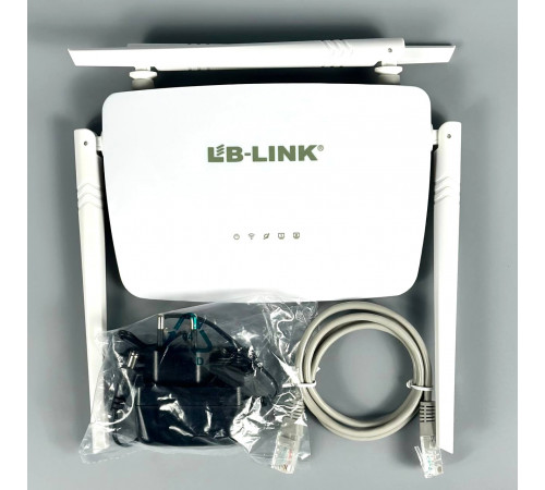 Wi-Fi роутер LB-Link BL-WR450H 2.4GHz 300Mbps 2LAN+1WAN
