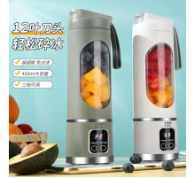 Портативный блендер в бутылке соковыжималка с USB-зарядкой, 12 лезвий, 3 скор  XL-1069 (40)