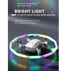 Квадрокоптер Дрон із кольоровим світлом PLANE TOYS BK2 дистанційним керуванням (48)