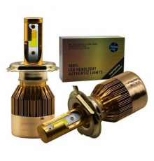 НЕТУ Автолампа LED C6 H7 золотая коробка (50 шт/ящ)