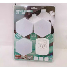 Модульна настінна лампа з пультом 3шт NEW (80)