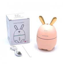 Зволожувач Портативний ультразвуковий зволожувач повітря, 150мл (КРУГЛИЙ Зайчик)) (100)