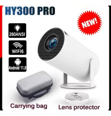 Проектор 4K roid11 Dual Wifi6 260ANSI BT5.0 1080P 1280*720P HD Домашній  HY300(20)