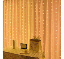Гирлянда    ШТОРА         3/3м /300LED  USB         Curtain light	 HA-78   (200)