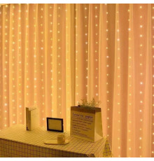 Гірлянда ШТОРА 3/3м /300LED USB Curtain light  HA-78 (200)