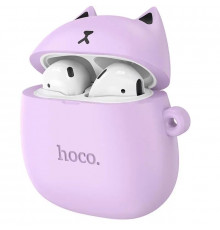Бездротові навушники TWS HOCO EW45 True wireless stereo headset Lilac Cat (6931474789228)