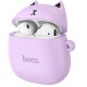 Бездротові навушники TWS HOCO EW45 True wireless stereo headset Lilac Cat (6931474789228)