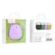 Бездротові навушники HOCO EW45 True wireless stereo headset Lilac Cat (6931474789228)
