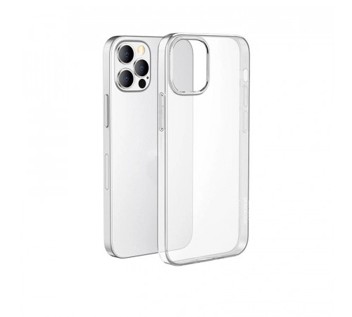 Чохол для телефона BOROFONE BI4 Ice series phone case for iPhone13 Pro Max Transparent (6974443380859)