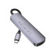 USB-хаб HOCO HB27 Type-C multi-function converter(HDTV+USB3.0+USB2.0*2+PD) Metal Gray (6931474769329)
