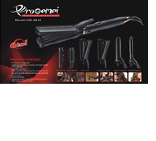 2816 GM Gemei Фен, стайлер 6 в1 (24)